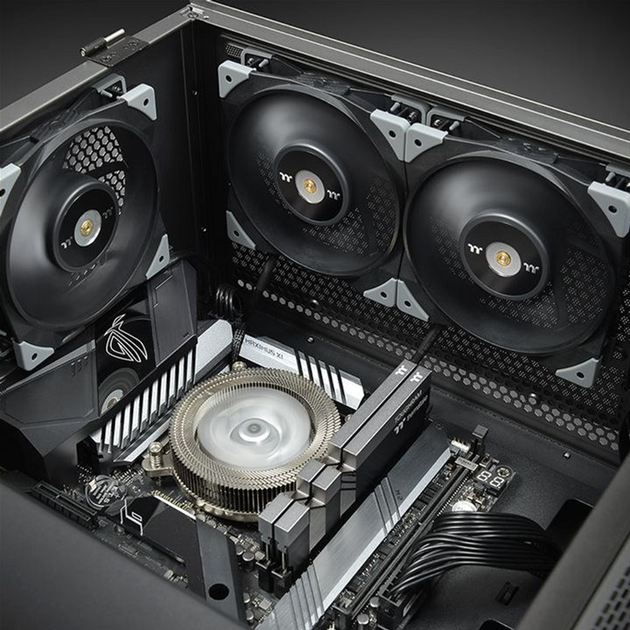 Chłodzenie Thermaltake Toughfan 12 (CL-F082-PL12BL-A) - obraz 6
