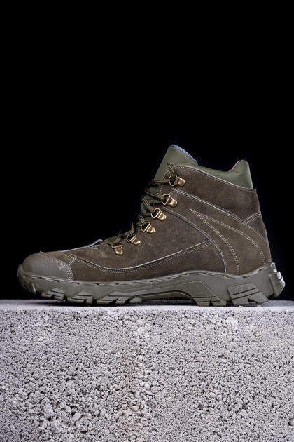 Тактические ботинки мужские Light Tactic 43 розмір 28,5 см кожа и Кордура 1000D демисезонные с усиленным носком и стельками Коричневый - изображение 2