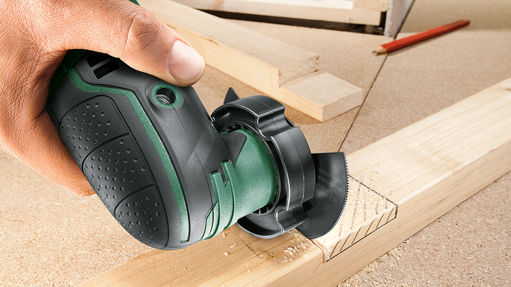 Реноватор (Многофункциональный инструмент) Bosch PMF 220 CE, регулятор скорости, Constant electronic, комплект полотен, чемодан (0603102020) - Фото 8 Реноватор (Многофункциональный инструмент) Bosch PMF 220 CE, регулятор скорости, Constant electronic, комплект полотен, чемодан (0603102020) - изображение 8