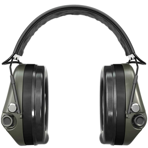 Професійні активні тактичні навушники Sordin Supreme MIL AUX SFA Slim HB PVC Олива 74508-06-С - зображення 2