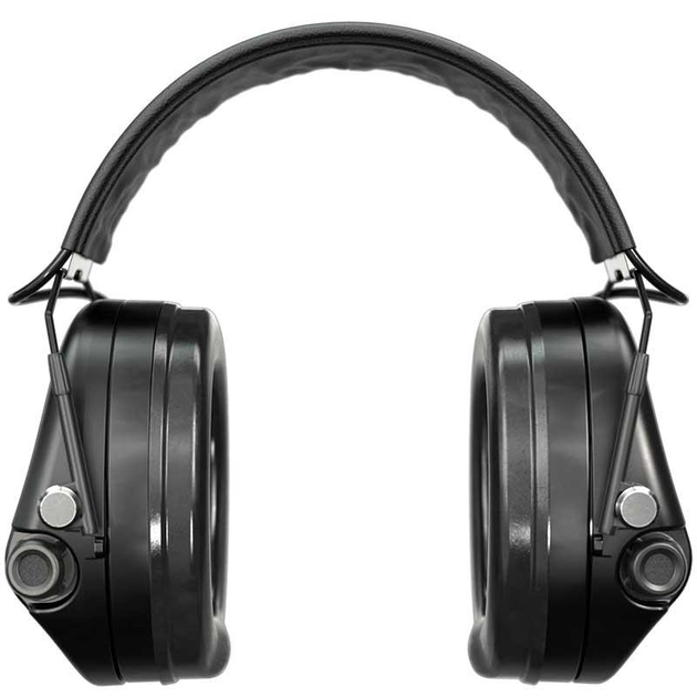 Професійні активні тактичні навушники Sordin Supreme MIL AUX SFA Slim HB PVC Чорний 74508-04-С - зображення 2