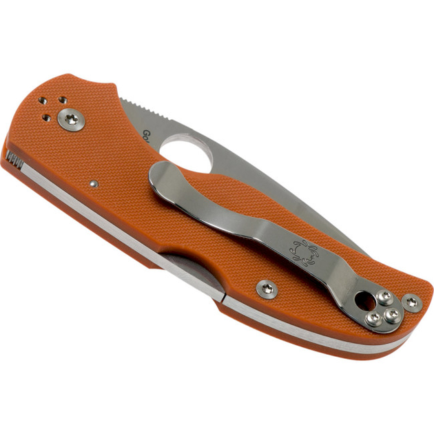 Ніж Spyderco Native 5 Sprint Run REX 45 G10 Orange (C41GPBORE5) - зображення 2