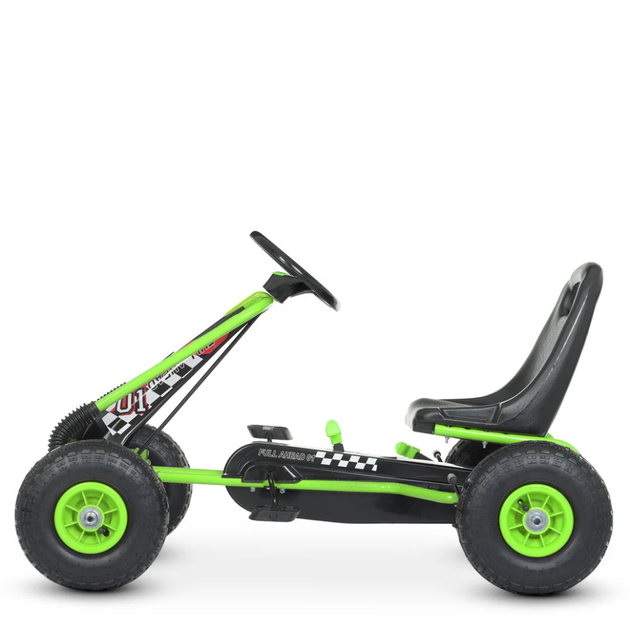 Велокарт дитячий Bambi kart M 0645(2)-5 зелений - изображение 5