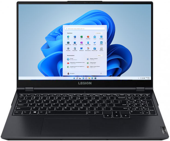 Laptop Lenovo Legion 5 15ITH6 (82JH00BDPB) Phantom Blue - obraz 1