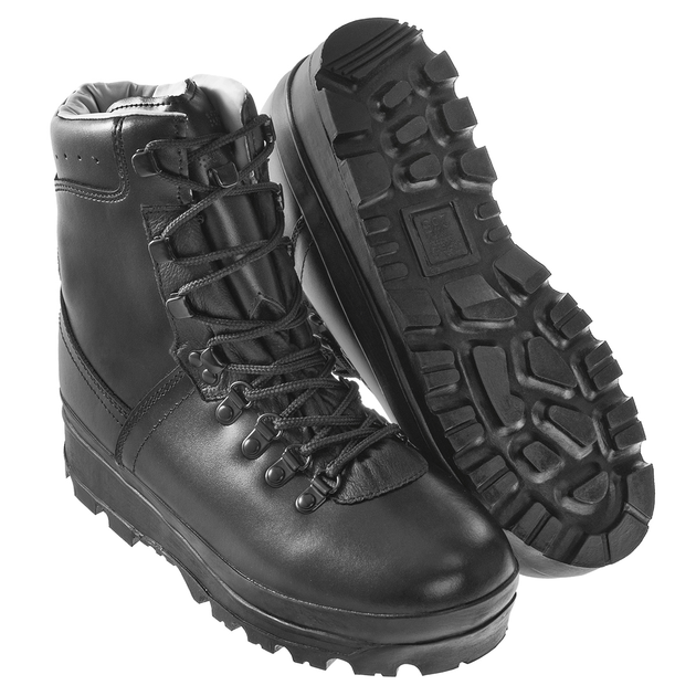 Тактичні черевики MFH BW Mountain Black Size 43,5 - изображение 1