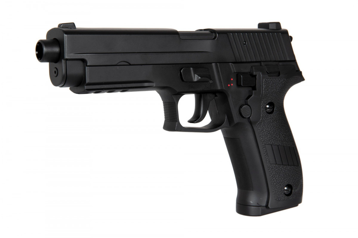Страйкбольний пістолет Cyma SIG Sauer P226 CM.122 Mosfet Edition AEP - зображення 2