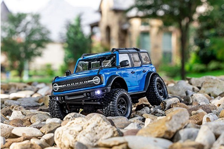 Traxxas trx4m フォードBroncoグレーオフロードRCカー FORD BRONCO Traxxas 2021 TRX-4 1:10 4WD RTR машинка на