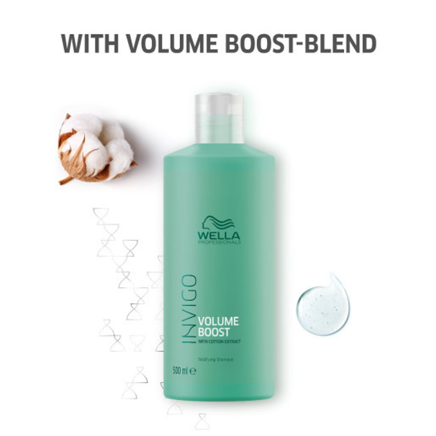 Шампунь для объема волос с экстрактом хлопка Wella Professionals INVIGO ...