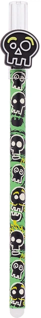Набор ручек YES Пиши-Стирай Electro Skull 0.5 мм Синяя 36 шт (412087) (4820253269063) - изображение 2