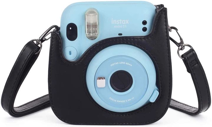 Чехол для фотоаппарата Fujifilm Instax Mini 12 Black / Черный - Фото 4 Чехол для фотоаппарата Fujifilm Instax Mini 12 Black / Черный - изображение 4