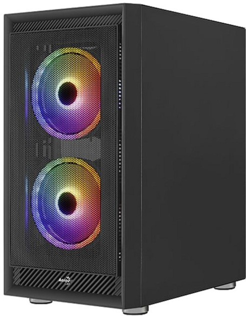 Корпус Aerocool PGS GRAPHITE-G-BK-v2 FRGB (AEROPGSGRAPHITE-G-BK) - зображення 4