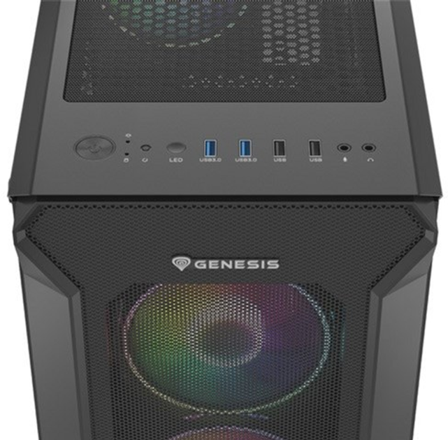 Obudowa NATEC Genesis Irid 505 ARGB (NPC-1518) - obraz 4