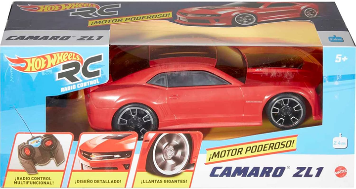 Машинка Хот Вилс ZL1 Camaro на радиоуправлении Hot Wheels Remote Control  Car ZL1 Camaro (GVK79) – низкие цены, кредит, оплата частями в  интернет-магазине ROZETKA | Купить в Украине: Киеве, Харькове, Днепре,  Одессе,