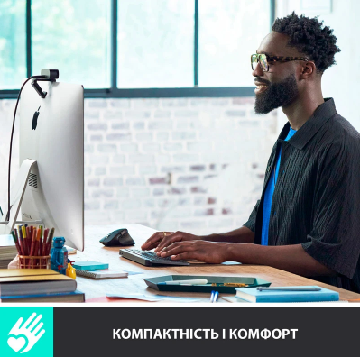 Клавіатура Logitech MX Keys Mini Minimalist Wireless US Pale Grey (920-010499) (6836256) - зображення 2