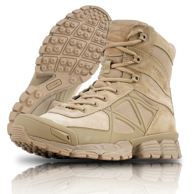 Тактичні Черевики Bates Velocitor Waterproof Zip Tactical Boots Sand Size 7 - изображение 1