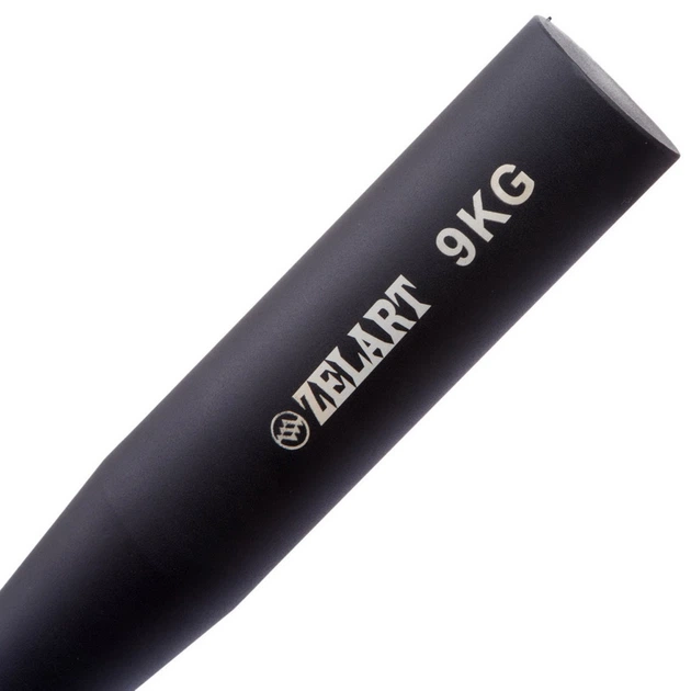 Біта сталева для функціональних тренувань (1шт) Zelart 9кг STEEL CLUBBELL (сталь, р-р 57х6, 6см) (TA-0923-9) - зображення 2