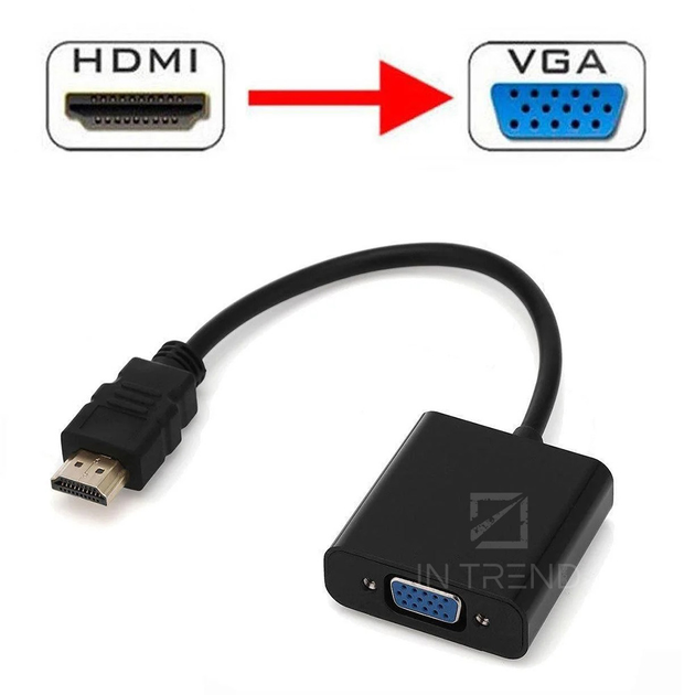 Переходник (адаптер) HDMI A вилка - VGA розетка A7022