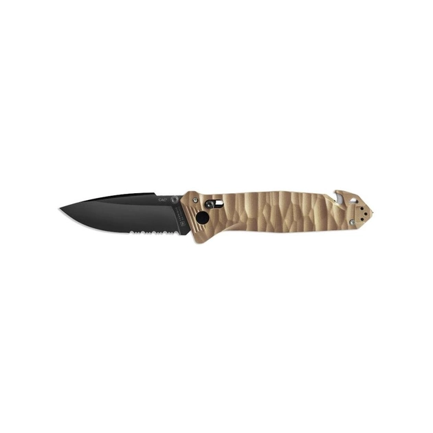 Нож Outdoor CAC S200 Nitrox Serrator PA6 Sand (11060105) - изображение 1
