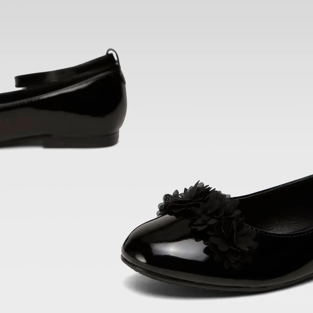 Półbuty dziecięce dla dziewczynki Nelli Blu CM210410-4 31 Czarne (5904862570235) - obraz 5