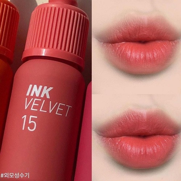 Матовая помада-тинт для губ Peripera Ink Velvet #015 Beauty Peak Rose 4 ...