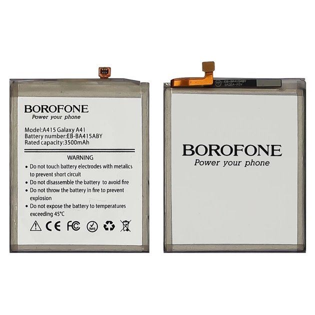 Аккумулятор Borofone EB-BA415ABY для Samsung A415 A41 (2020) - Фото 1 Аккумулятор Borofone EB-BA415ABY для Samsung A415 A41 (2020) - изображение 1