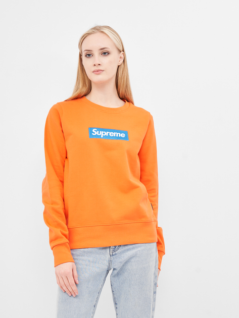 Світшот жіночий Supreme 10361.3 M (44) Помаранчевий з принтом від Rozetka на платформі USKIDKA Акція на Світшот жіночий Supreme 10361.3 M (44) Помаранчевий з принтом від Rozetka