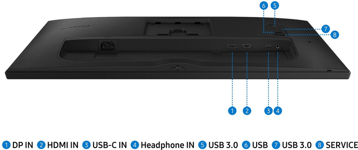 Monitor 24" Samsung LS24A400UJUXEN - obraz 19