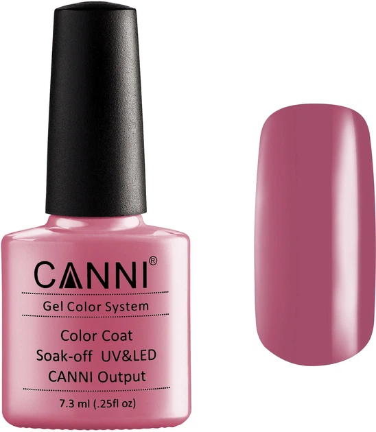 Гель-лак Canni Gel Color System 044 - Бледная фуксия (7.3 мл) (638136-1315621-2) - Фото 1 Гель-лак Canni Gel Color System 044 - Бледная фуксия (7.3 мл) (638136-1315621-2) - изображение 1