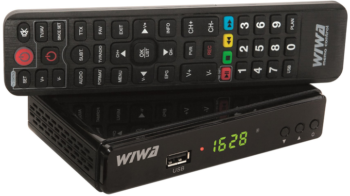 Tuner cyfrowy dekoder telewizji naziemnej WIWA DVB-T/T2 H.265 2790Z (5907678819499) - obraz 3
