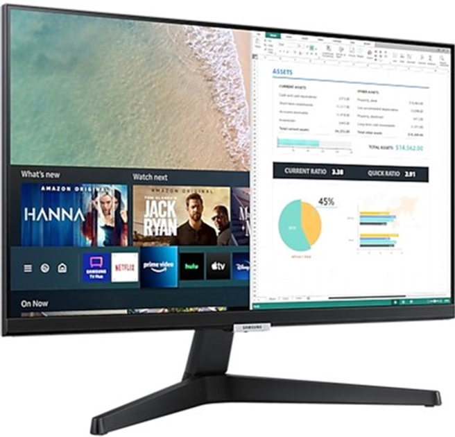 Монітор 24" Samsung LS24AM506NUXEN - зображення 2
