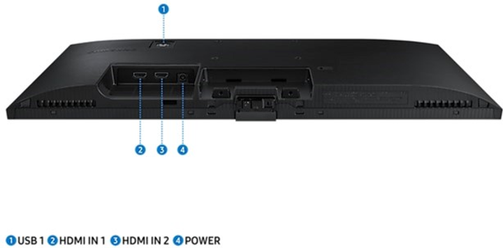 Монітор 24" Samsung LS24AM506NUXEN - зображення 15