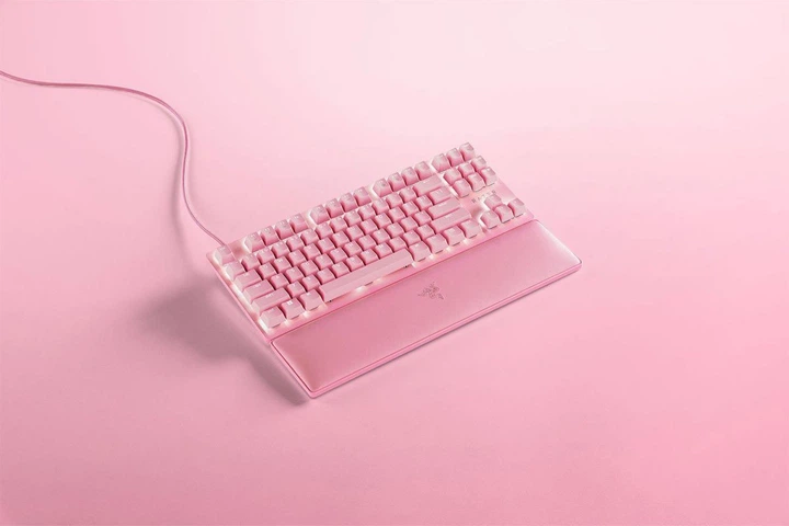Клавиатура Razer Huntsman V2 Tenkeyless Red Switch Quartz (RZ03-03942000-R3M1) [78710] - изображение 4