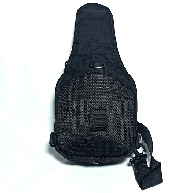 Тактическая сумка нагрудная через плечо Molle 6 л Black - изображение 2