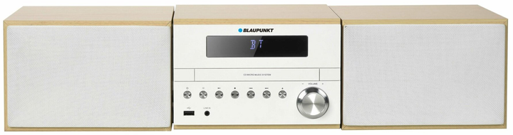 Centrum muzyczne Blaupunkt Mikrowieża Home audio 50 W Beige (MS45BT) - obraz 4