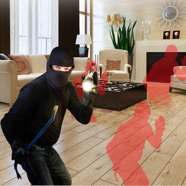 Камера зовнішнього відеоспостереження Visio CAM-6-IP Wi-Fi поворотна відеокамера вулична 2.0mp, 360°/90° з ІЧ підсвічуванням, вологозахист Білий+Карта пам'яті 32Гб - зображення 2