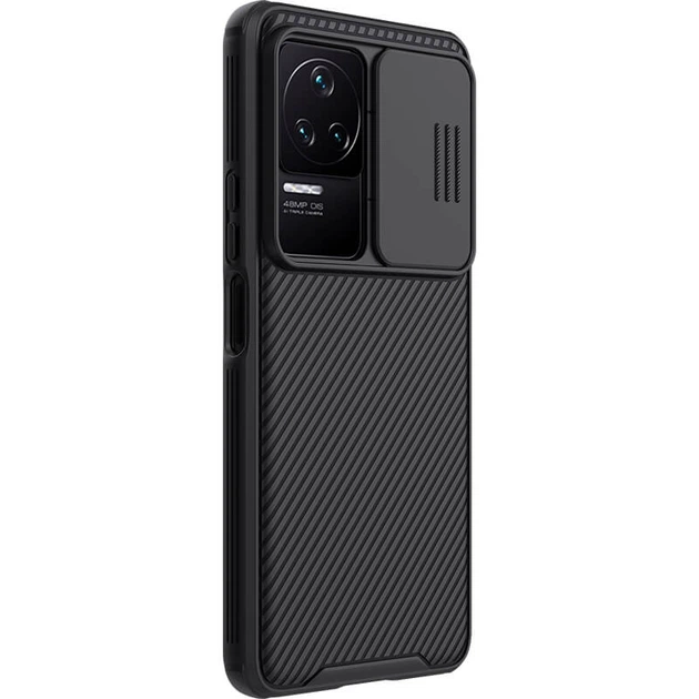 Карбоновая накладка Nillkin Camshield (шторка на камеру) для Xiaomi Redmi K50 / K50 Pro Черный / Black - Фото 5 Карбоновая накладка Nillkin Camshield (шторка на камеру) для Xiaomi Redmi K50 / K50 Pro Черный / Black - изображение 5