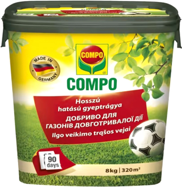 Удобрение Compo для газонов 8 кг (3147) - изображение 1
