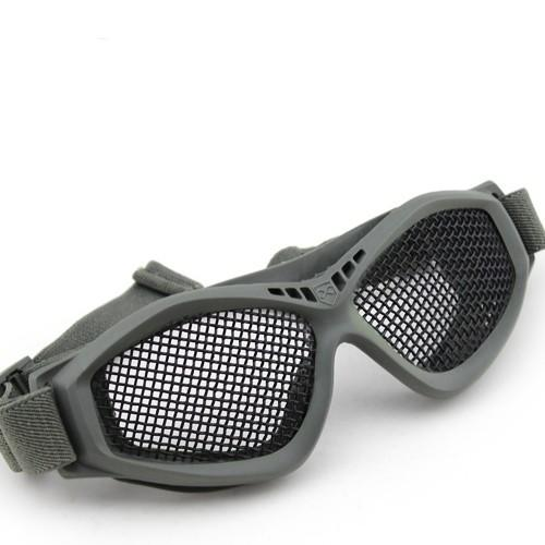 Захисні окуляри-сітка V3 OLIVE великі плетенка (для Airsoft, Страйкбол) - зображення 2