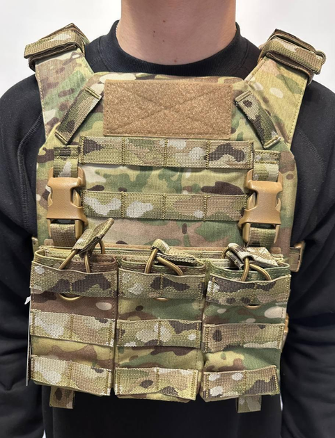 Плитоноска WAS Warrior RPC DFP TEMP Recon Plate Carrier Combo with Triple Open 7.62mm - зображення 1