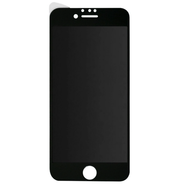 Защитное стекло Fiji Privacy для Apple Iphone 6 Plus / 6S Plus антишпион Anti-peeping Full Glue черный 0,26 мм - изображение 2