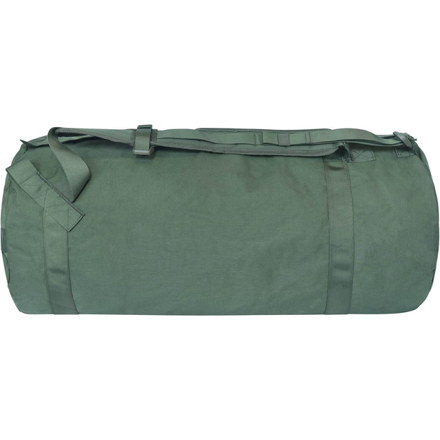 Тактическая сумка-баул-рюкзак 110 л цвета хаки водонепроницаемая ткань Bagland для военных - изображение 2