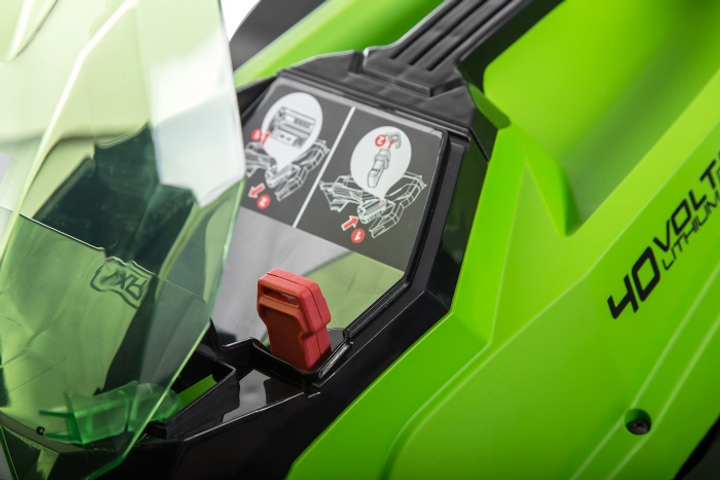 Газонокосарка акумуляторна Greenworks G40LM35K2 з АКБ 2 Ah та ЗУ - зображення 5