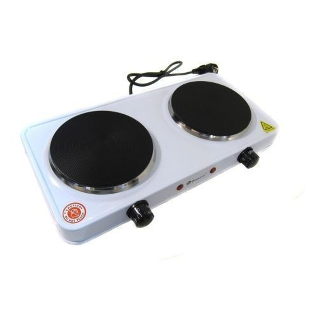 Плита электрическая 2 конфорочная настольная плита 1000W Domotec MS ...