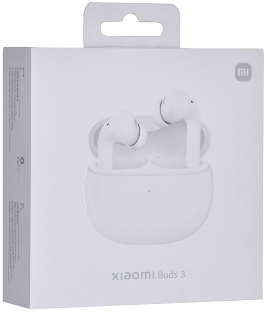 Słuchawki Xiaomi Buds 3 Błyszczące białe (BHR5526GL) - obraz 13