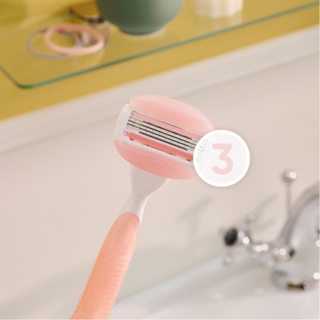 Бритва Gillette Venus Comfortglide Spa Breeze із 4 змінними картриджами (7702018469727) - зображення 3