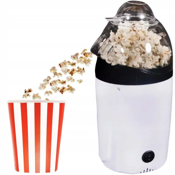 Апарат для приготування попкорну Esperanza EKP006 Pop 1200W white - Фото 4 Апарат для приготування попкорну Esperanza EKP006 Pop 1200W white - зображення 4