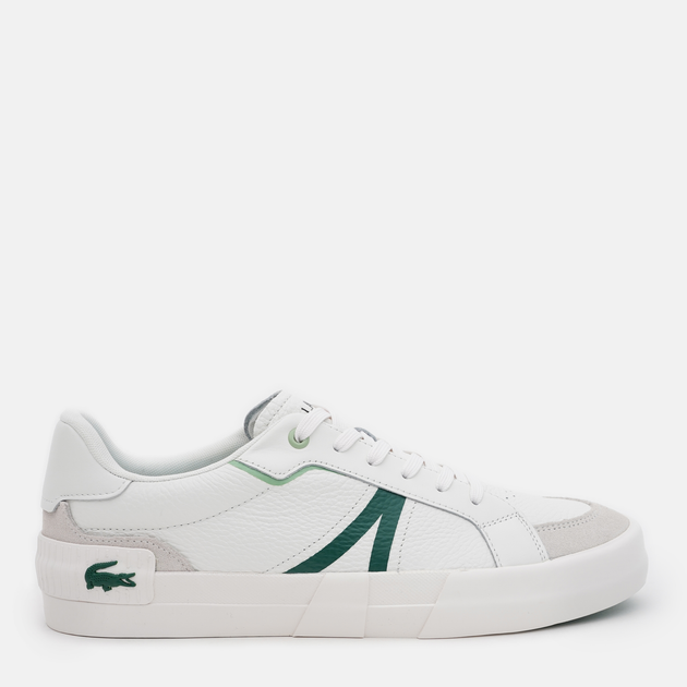 Мужские кеды низкие Lacoste L004 743CMA0057-082 43 (T9) 27.1 см WHT/GRN ...