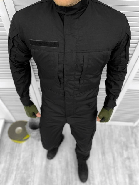 Тактичний костюм Ріпстоп армійський Black XL - зображення 2