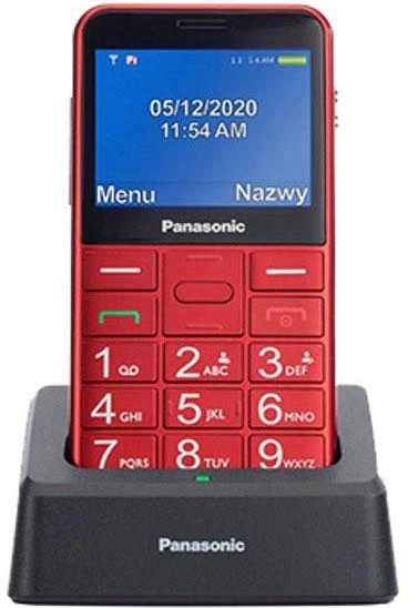 Telefon komórkowy Panasonic KX-TU 155 EXR Red - obraz 1