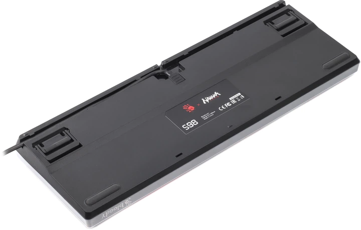 Клавіатура дротова A4Tech Bloody S98 Naraka BLMS USB Black/White